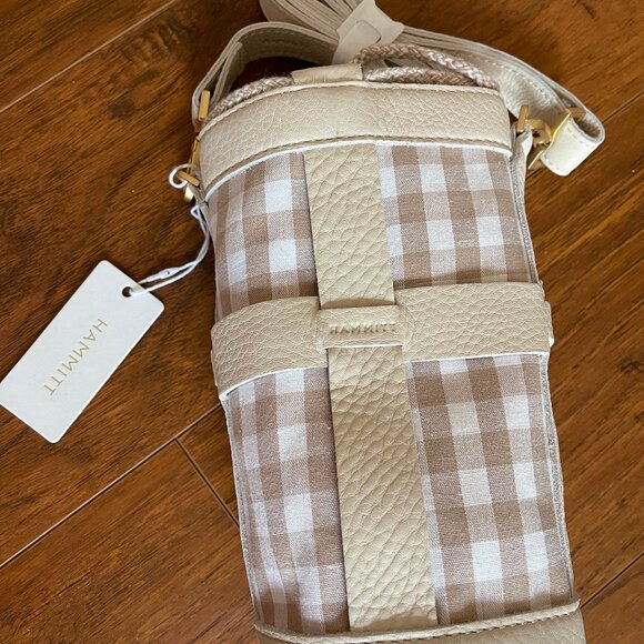 HARD TO FIND NWT Hammitt Runyon Dandelion Calico Crossbody Water Bottle Holder - Picture 5 of 7